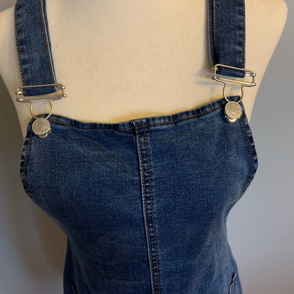 Petite Women’s Denim Jumper - Picture 2 of 7